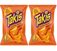 TAKIS - Snack au maïs Intense Nacho - 1 x 100 g (Lot de 2)