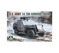 Takom 2131 Camion Blindé US 1/4 Ton 1/35 Kit Plastique T48 Post