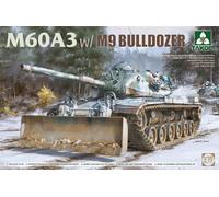 Takom 2137 - M60A3 Avec M9 Bulldozer Pièce Jointe - 1/35 Echelle Kit Plastique