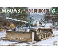 Takom 2137 - M60A3 Avec M9 Bulldozer Pièce Jointe - 1/35 Echelle Kit Plastique