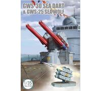TAKOM 2138 GWS-30 SEA DART & GWS-25 SEA WOLF 1/35