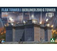Maquette Flak Tower I Berliner Zoo G Tower Takom 6004 1/350ème Maquette Char Pro