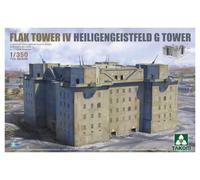 Takom Maquette Flak Tower IV Heiligengeistfeld G Tower 6005 1/350ème