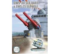 TAKOM 2138 GWS-30 SEA DART & GWS-25 SEA WOLF 1/35