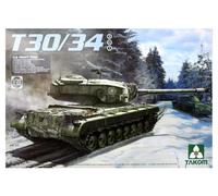 TAKOM 'Modèle de 2065 Tak Kit « U.S. Heavy Tank T30/34, 2 en 1
