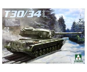 TAKOM 'Modèle de 2065 Tak Kit « U.S. Heavy Tank T30/34, 2 en 1