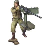 TAKOM Tacom 1/16 WW2 US Armée W/.50 Mitrailleuse Édition Limitée Modèle Plastique TKO1025 (personne)