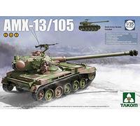 TAKOM Tak-2062 - Modélisme Jeu de French Light Tank AMX 13/105 2 en 1