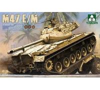 Takom TAK2072 - 1:35 Char Moyen Américain M47 E/M 2 En 1 - Neuf