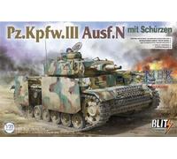 TAKOM Maquette Char Pz.kpfw.III Ausf.n Mit Schürzen