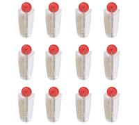 TAKONE Kit pierre à feu et mèche - 12 accessoires pour briquet à essence - Compatible avec les briquets Zippo et à huile