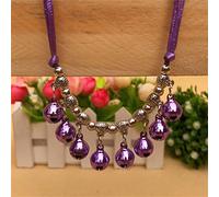 TAKOXIA Collier pour chien avec clochettes réglables - Style tibétain tibétain