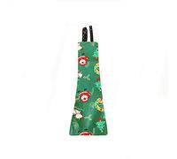TAKOXIA Couches de poulet réglables pour animal domestique Canard//pour/poules Vêtements de volaille lavables 2 Imprimé sur le thème de Noël Réutilisable