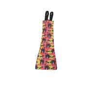 TAKOXIA Couches de poulet réglables pour animal domestique Canard//pour/poules Vêtements de volaille lavables 4 Imprimé sur le thème d'Halloween Réutilisable