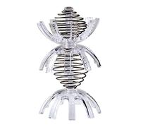 TAKOXIA Mangeoire à crevettes en acrylique transparent avec ventouse pour petits poissons tropicaux