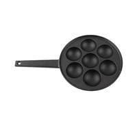 Takoyaki Grill Pan Fonte 7 Trous Antiadhésif Approfondi Agrandi Takoyaki Maker pour Restaurant Hôtel Ménage Cuisine Utilisation Durable Robuste Économie d'énergie