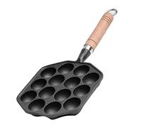 Takoyaki Grill Pan Fonte Octopus Meatball Moule Maker épaissi pour un Usage Domestique