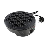 Takoyaki Maker électrique 750 W 18 trous Machine à Takoyaki Mini Pieuvre Boules Maker Plaque de cuisson 220-240V Plaque de Cupieuvre Antiadhésive pour la fabrication de boules de pieuvre japonaises