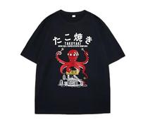 Takoyaki Octopus Balls T Shirts Black XL