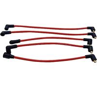 TAKPART Câbles de bougie d'allumage en silicone rouge 8 mm HT universels compatibles avec MGB 1800cc