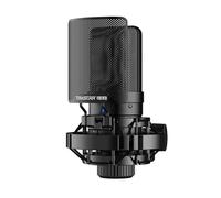 TAKSTAR SM-8B II Microphone d'enregistrement professionnel XLR 16 mm à condensateur avec support anti-vibration, filtre POP pour voix, instruments, scène, streaming, jeux, doublage vidéo