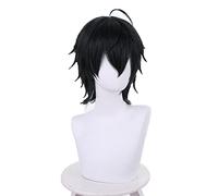 Takt Asahina Perruque Anime Takt op Destiny Cosplay Cheveux Courts Cheveux Légèrement Bouclés Carnaval Party Cos Props Perruque Bonnet Homme Femme