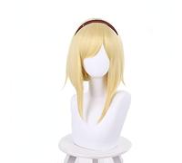 Takt Op. Destiny Perruque Cosplay Cosplay Cosette Schneider Femme Jaune 38 cm Cheveux synthétiques résistants à la chaleur