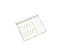 Taktifol Feuilles Tactiques Football - 25 Feuilles 60 × 80 cm - scénarios Standards (Corners, Coups francs), électrostatiques, effaçables, réutilisables