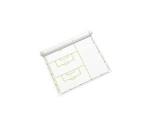 Taktifol Feuilles Tactiques Football - 25 Feuilles 60 × 80 cm - scénarios Standards (Corners, Coups francs), électrostatiques, effaçables, réutilisables