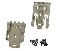 Taktisches QLS Pistolenholster Adapter Basis Qucik Release Buckle Kit, Quick Pull Holster Adapter Basis Zubehör
