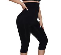 Takusun Legging Galbant pour Femme, Taille Haute pour Un contrôle du Ventre, sans Couture, pour relever Les Fesses et Les Cuisses, Noir, Large