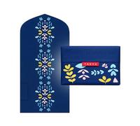 TAKVA The Pocket Sejadah™ Limited Edition | Tapis de prière de voyage pliable et portable, imperméable, cadeau pour le Ramadan/l'Aïd, parfait cadeau musulman, format de poche (design au Japon,