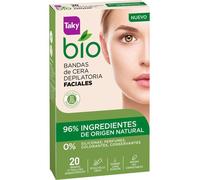 Taky Bio Bandes De Cire De Visage 20 Unités