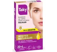Taky Wax Bands épilation du visage 24 unités