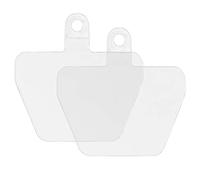 takyu Lot de 2 Accessoires de Remplacement, Inserts Auto-adhésifs en Polyester Fin, léger et résistant à la déchirure (Transparent)