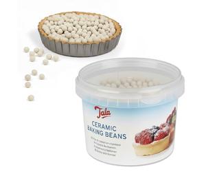 Tala Billes de Cuisson Céramique 700 g, Poids pour Cuisson à Blanc | Billes de cuisson céramique ca 700 g pour cuisson à blanc de fonds de tarte et quiche, pour moules jusqu à 32 cm