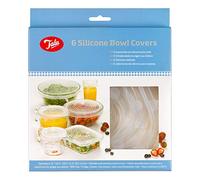 Tala Couvercles de Bol en Silicone Flexibles et Extensibles, Ensemble Réutilisable de 6 Pièces, Blanc