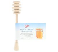 Tala Cuillère à Miel en Bois de Hêtre, Couleur Beige