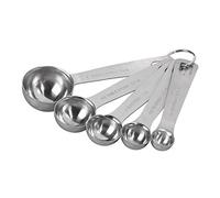 Tala Cuillères Doseuses en Acier Inoxydable, Set de 5 Pièces pour Mesurer Solides et Liquides, Marquages Clairs et Faciles à Lire