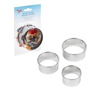 Tala Ensemble de 3 emportepièces en acier inoxydable, tailles variées