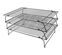 Tala Grille à Gâteau 3 Niveaux 40 x 25 cm, Empilable et Pliable