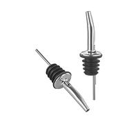 Tala Lot de 2 becs verseurs d'huile en acier inoxydable anti-goutte pour huile d'olive, vinaigre et vinaigrettes, réutilisables