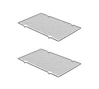 Tala Lot de 2 grilles de refroidissement antiadhésives de qualité supérieure pour gâteaux, biscuits et pâtisseries, durables, faciles à nettoyer pour four et comptoir
