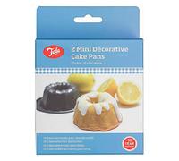 Tala Moule à Gâteau Rond 23cm avec Fond Amovible Antiadhésif, Démoulage Rapide, Répartition Uniforme de la Chaleur pour Génoises et Tartes Acier au Carbone, Compatible LaveVaisselle 9 Pouces