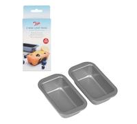 Tala Moules à Pain Mini Moules à Pain Antiadhésifs Répartition Uniforme de la Chaleur, pour Petits Pains, Pain de Banane et QuatreQuarts Plateau en Acier au Carbone, Compatible LaveVaisselle