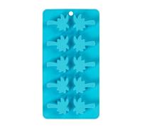 Tala Moule de cuisson en silicone, moule en forme de palmier à 10 trous, pour la cuisson de gâteaux individuels, biscuits, gelées, sucettes glacées et bonbons bouillis, sans BPA et passe au