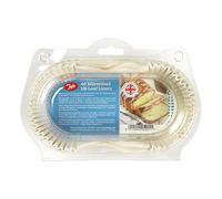 Tala Moules à Pain 1Lb en Papier Antiadhésif Siliconé, Résistants à la Chaleur jusqu'à 230°C, Lot de 40, Sans BPA Idéals pour Cuisson de Pains, Pâtisseries et Gâteaux