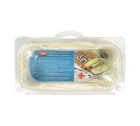 Tala Moules à Pain en Papier Antiadhésif 2 lb, Papier Cuisson Résistant à la Graisse, Idéal pour Pain, Pâtisseries et Gâteaux, Résiste jusqu'à 230°C, Paquet de 40, Sans BPA