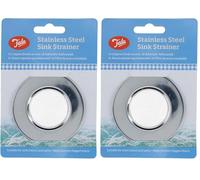 Tala Passoire Mini Évier en Acier Inoxydable Filtre Compact pour Cuisine (Lot de 2)