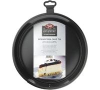 Tala Moule à Gâteau Rond Démontable Performance, 23 cm, Acier au Carbone de Qualité Professionnelle avec Revêtement Antiadhésif Eclipse, Base Amovible, Idéal pour Gâteaux, Tartes et Cheesecakes, Noir